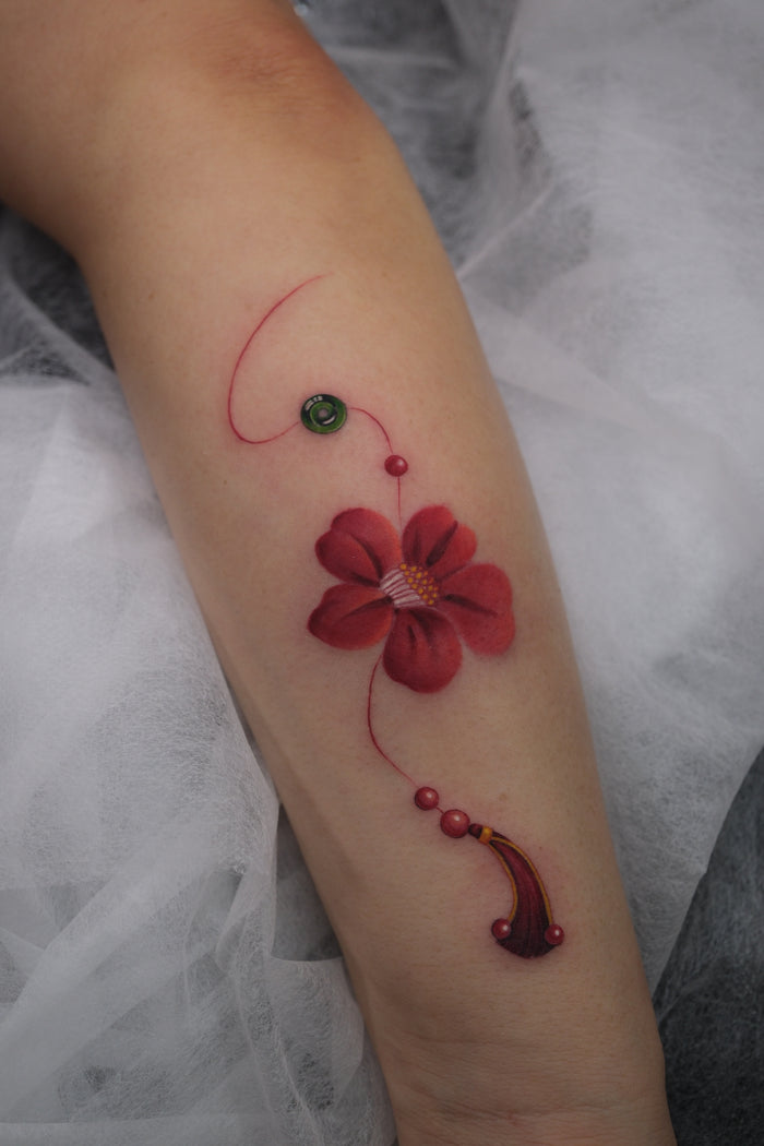 New Chinese Color Flower Project I001