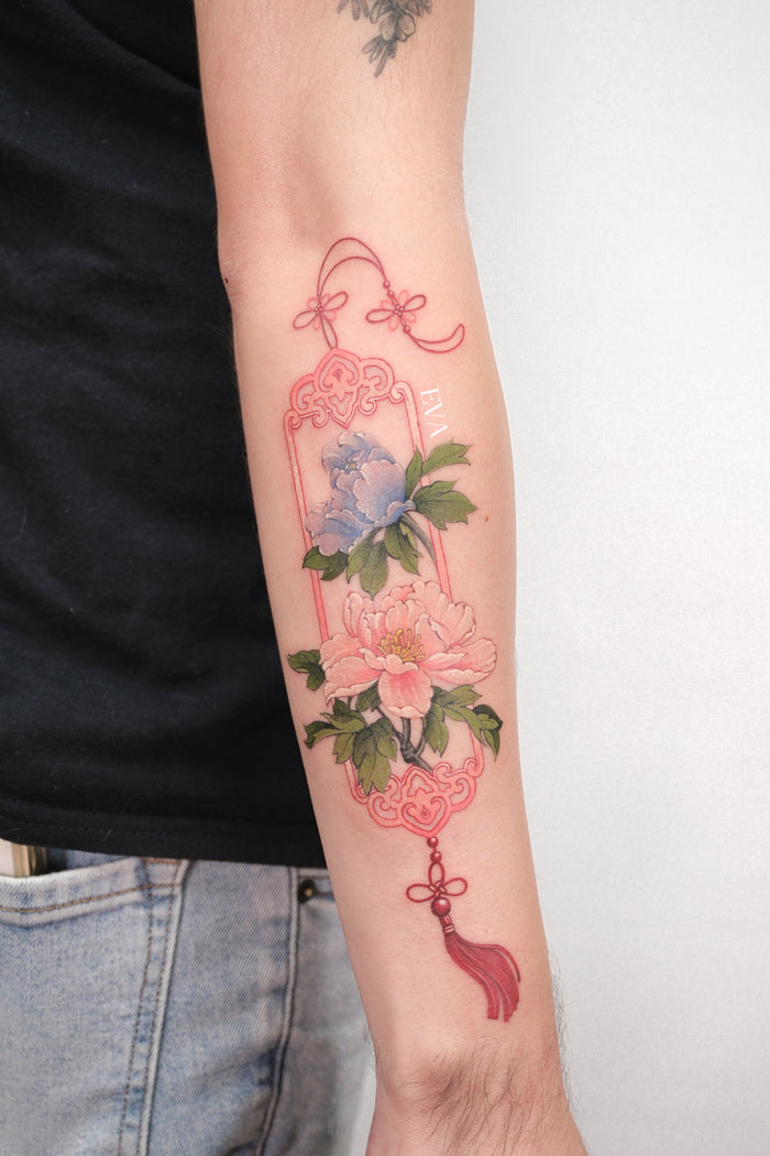 New Chinese Color Flower Project I013