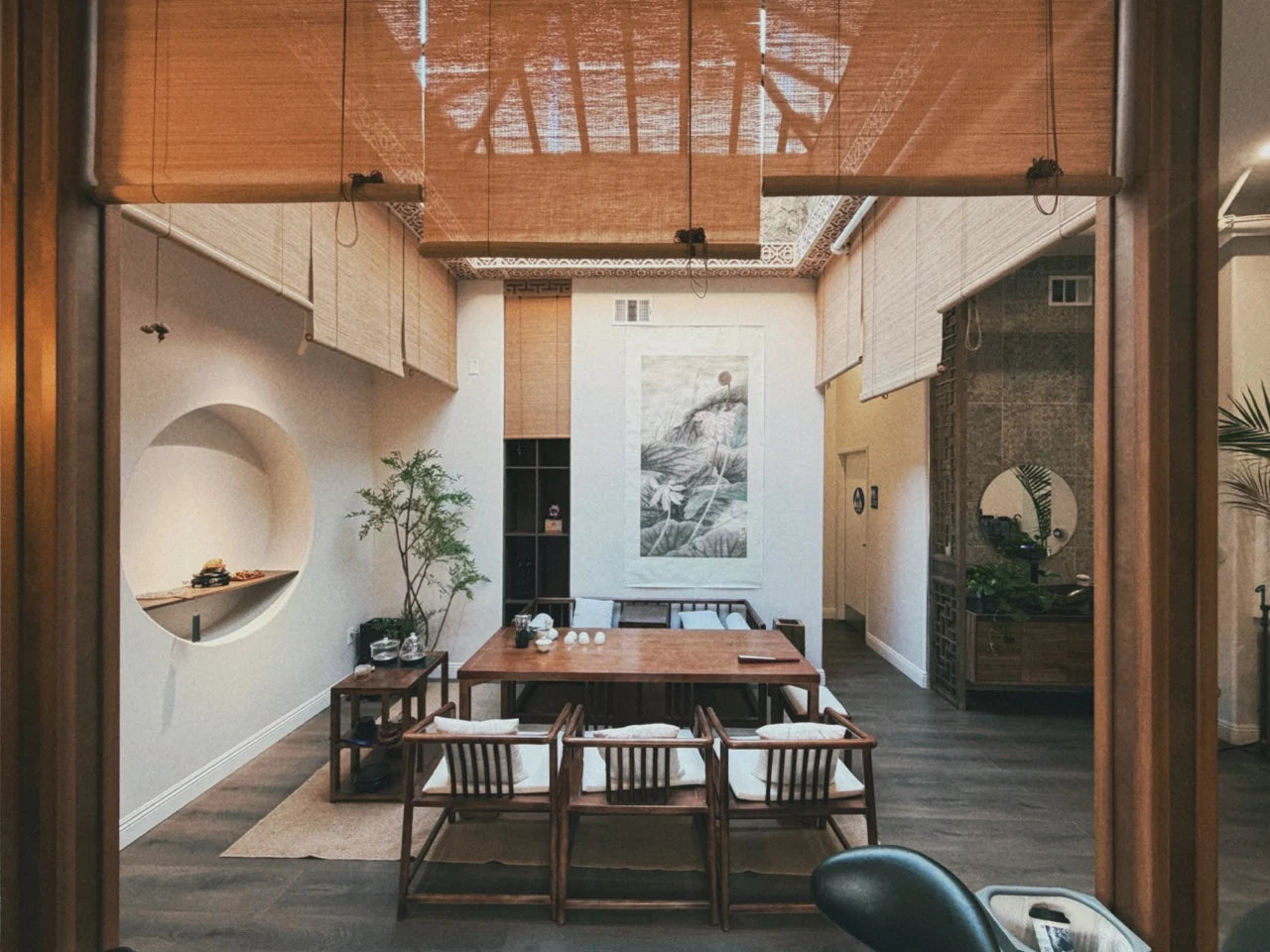 The light-filled consultation room at Urban Ink