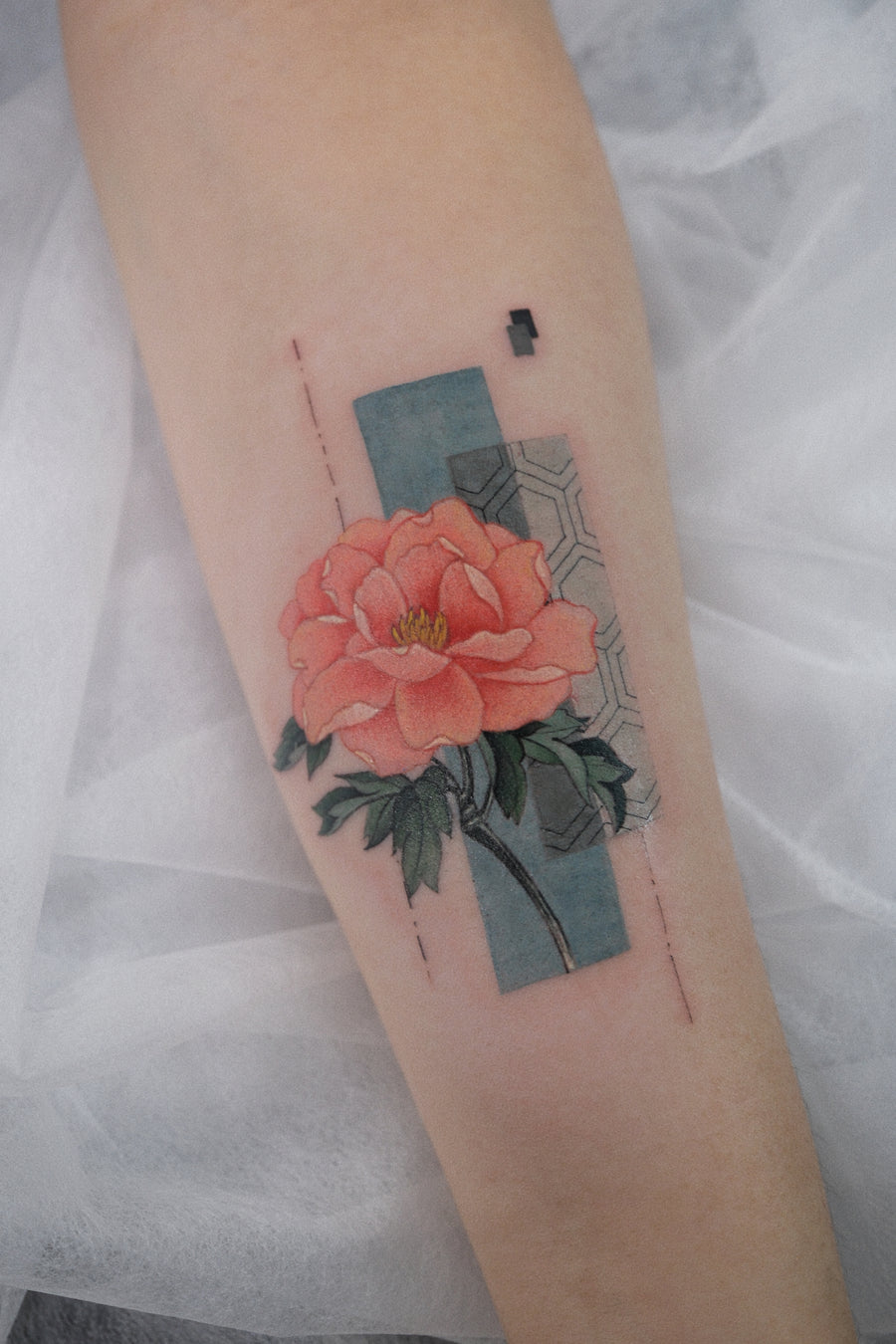 New Chinese Color Flower Project I012