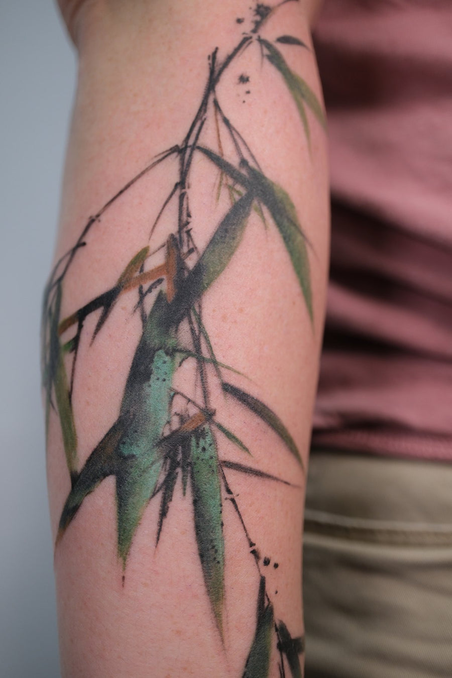 Bamboo Ink Brush Arm