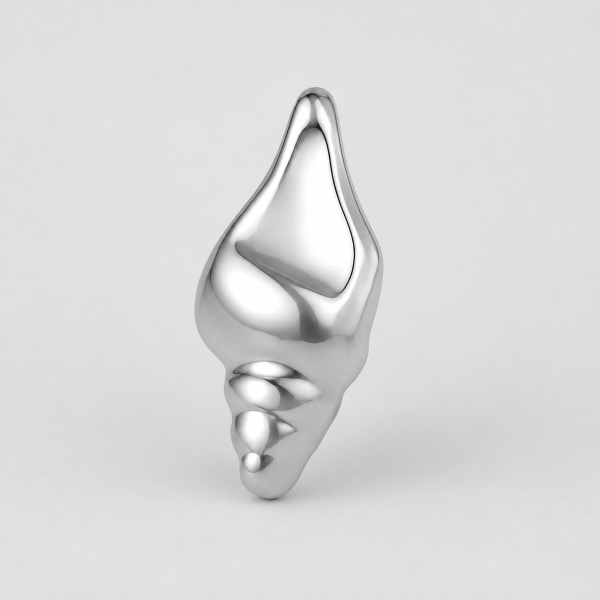 ASTM F136 Titanium Flat Back - Silver, Internally Threaded, 18G, 1.0 x 6+4 mm — primary product image (P-FB-0054-S01)