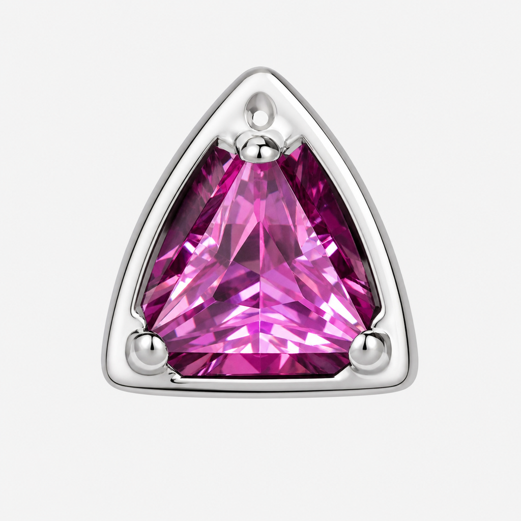 ROSE ASTM F136 Titanium Flat Back - Silver, Threadless, 16G, 1.2 x 8+4 mm — product detail views (P-FB-0107-S01)