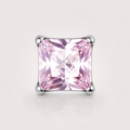 pink ASTM F136 Titanium Flat Back - Silver, Threadless, 20G, 0.8 x 6+2.5+3 mm — primary product image (P-FB-0113-S01)