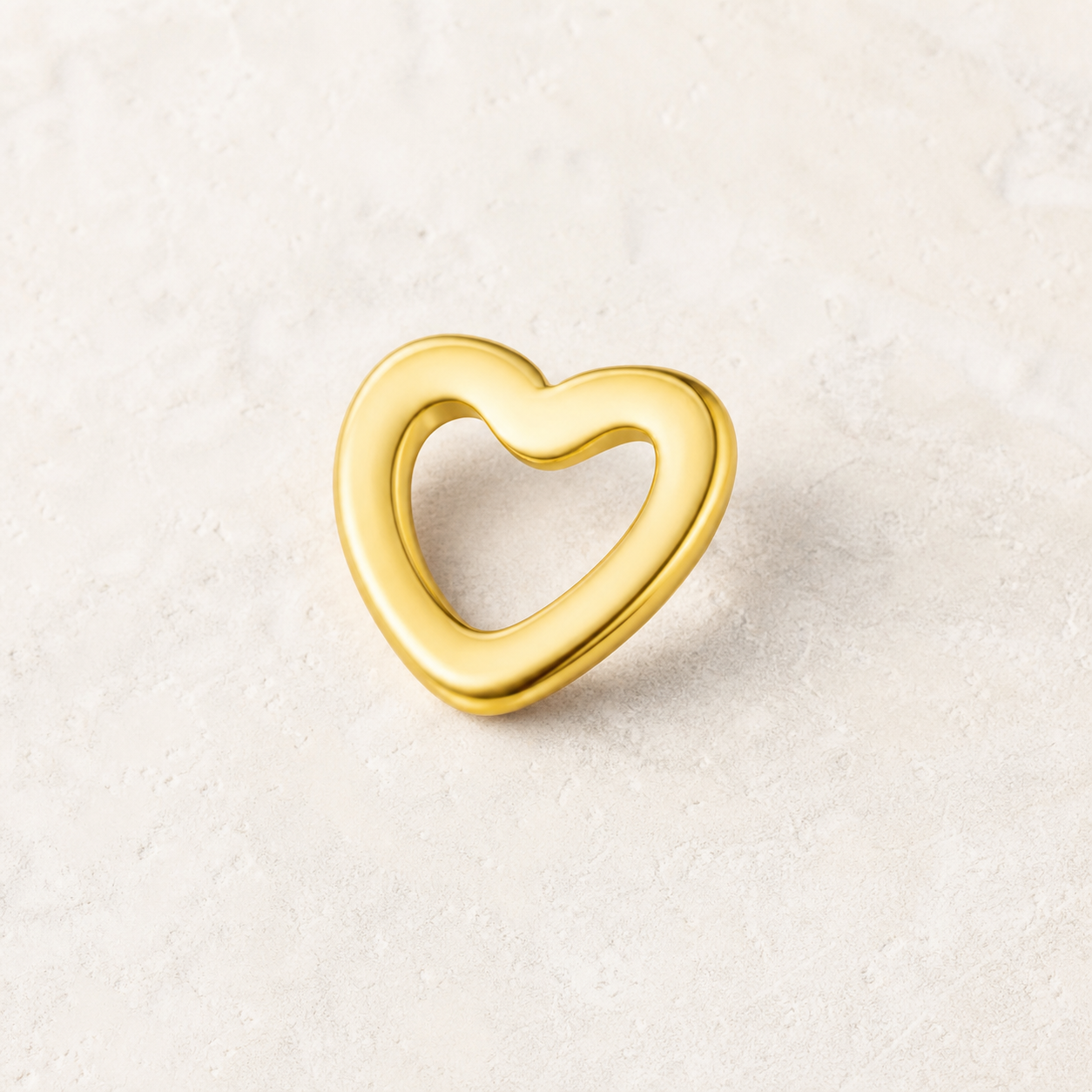 ASTM F136 Titanium Flat Back - Gold, Internally Threaded, 18G, 1.0 x 8+4 mm — styled flat lay (P-FB-0136-G01)