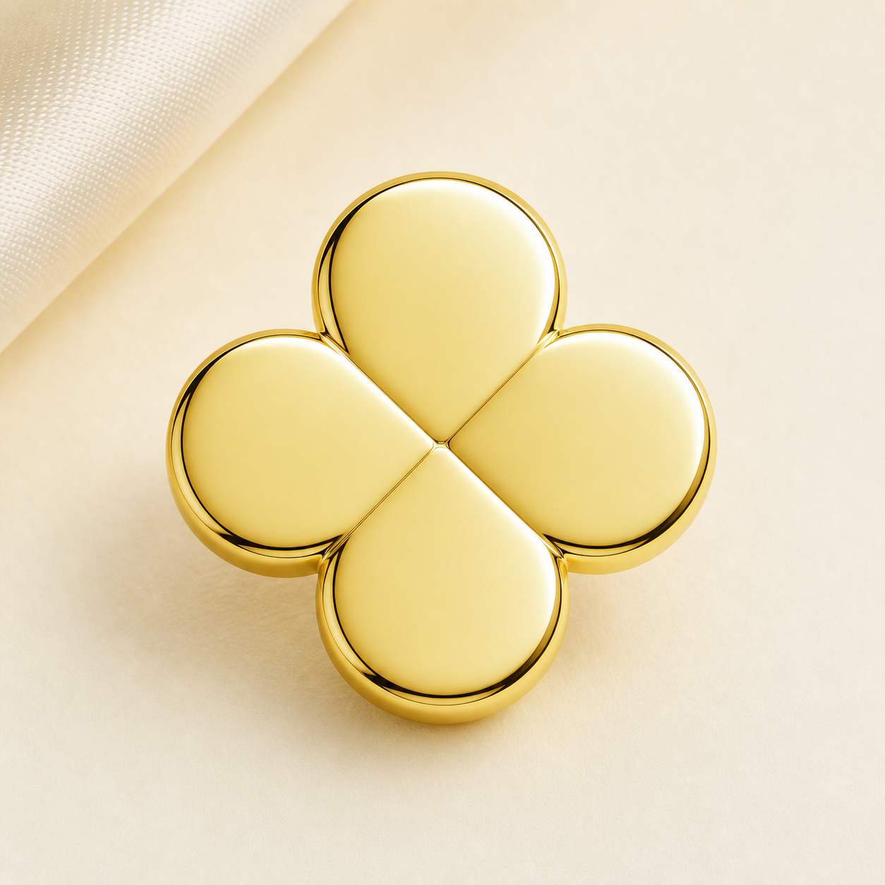 ASTM F136 Titanium Piercing Part - Gold, Threadless, 16G, 1.2 x 6+4 mm — styled flat lay (P-PT-0008-G01)
