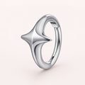 ASTM F136 Titanium Segment Ring - Silver, 16G, 1.2 x 8 mm — primary product image (P-SR-0059-S01)