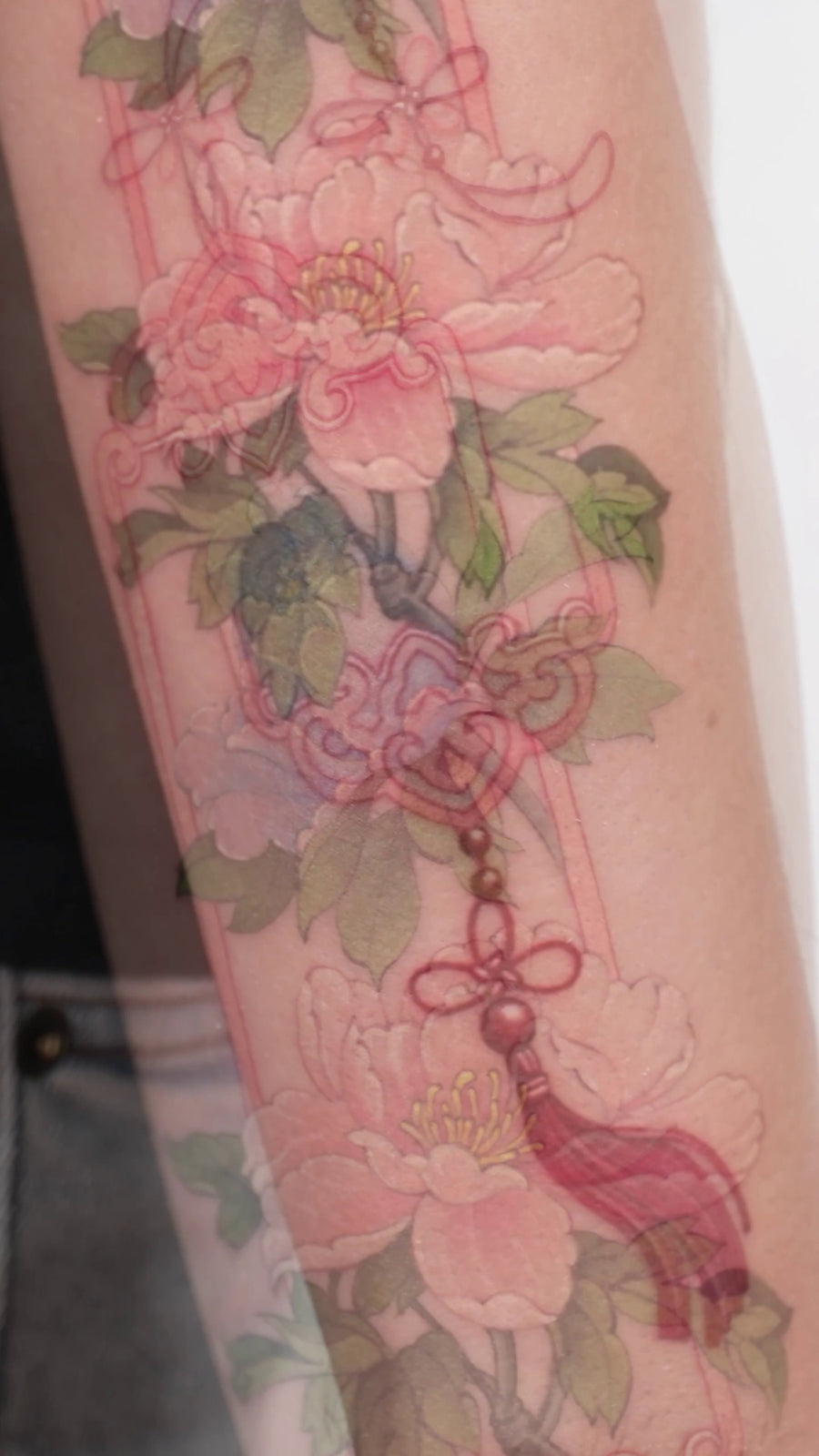 New Chinese Color Flower Project V041