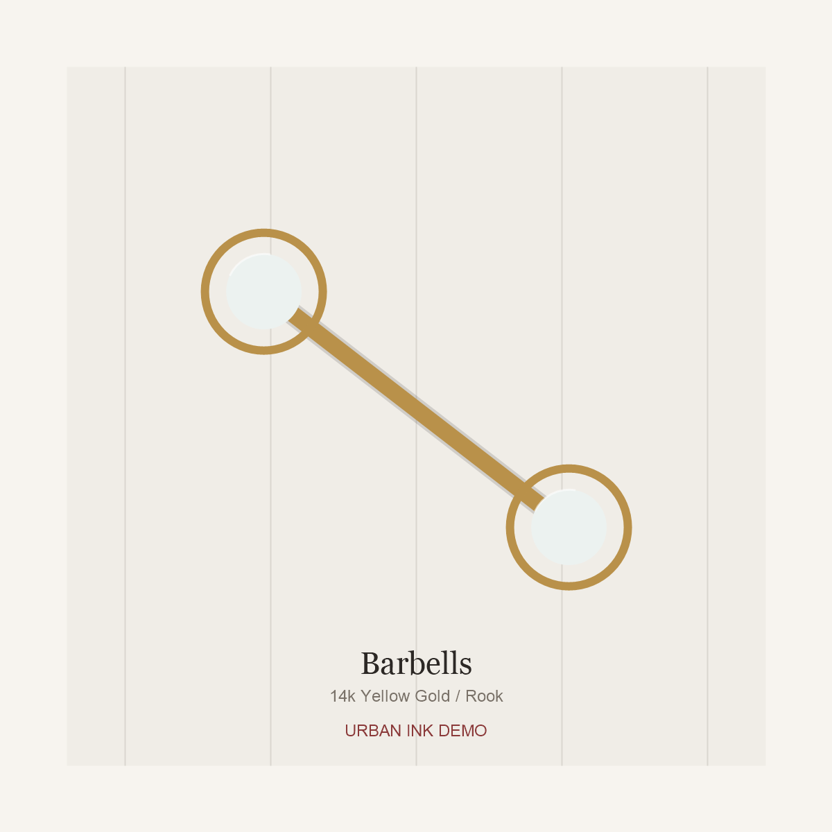 Urban Ink Lotus Barbell