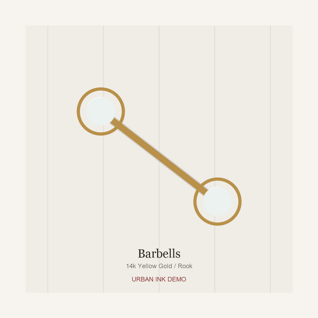 Urban Ink Lotus Barbell