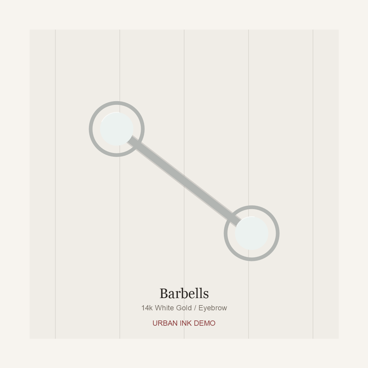 Urban Ink Moon Gate Barbell