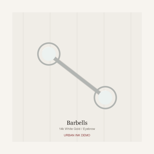 Urban Ink Moon Gate Barbell