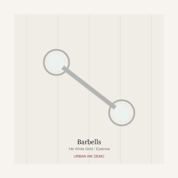 Urban Ink Moon Gate Barbell