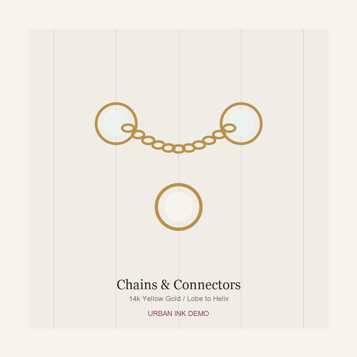 Urban Ink Lotus Connector Chain