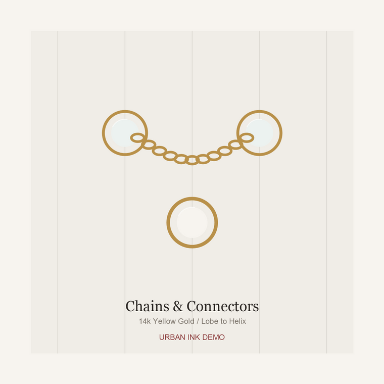Urban Ink Lotus Connector Chain