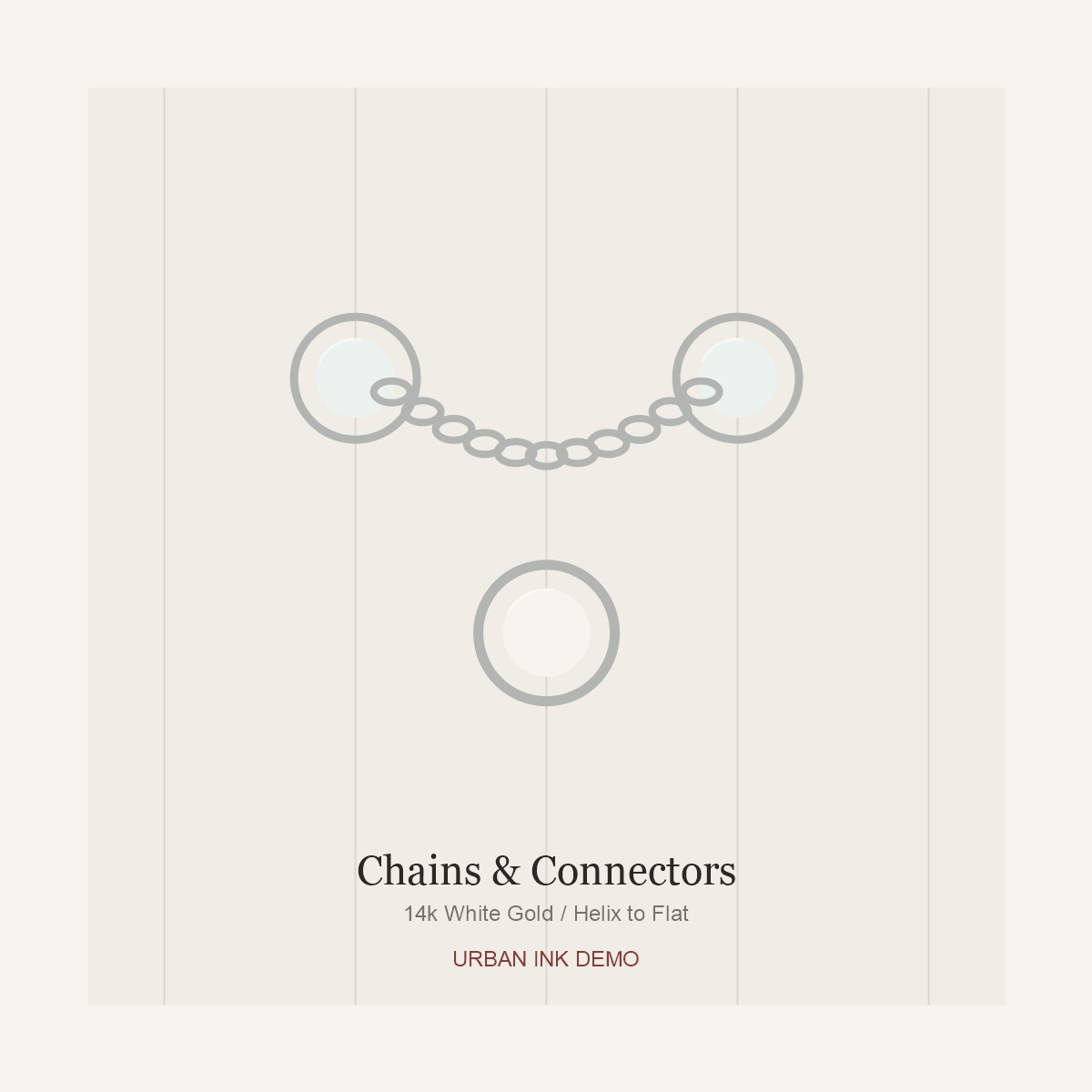 Urban Ink Moon Gate Connector Chain
