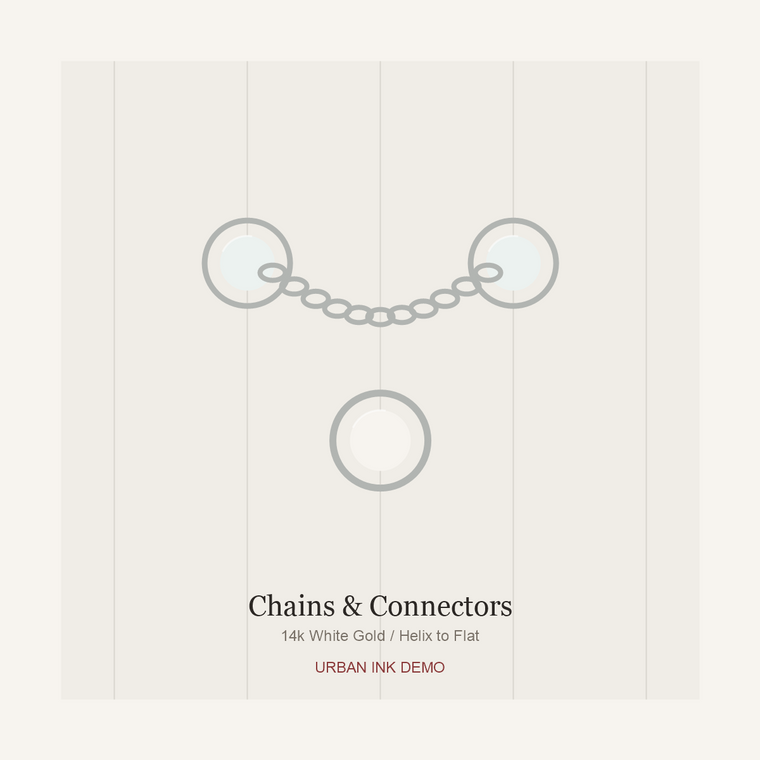Urban Ink Moon Gate Connector Chain