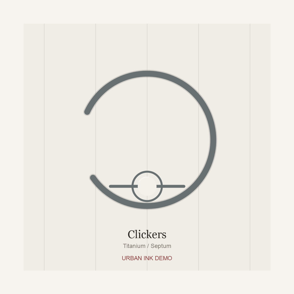 Urban Ink Bamboo Line Clicker