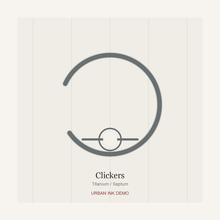 Urban Ink Bamboo Line Clicker