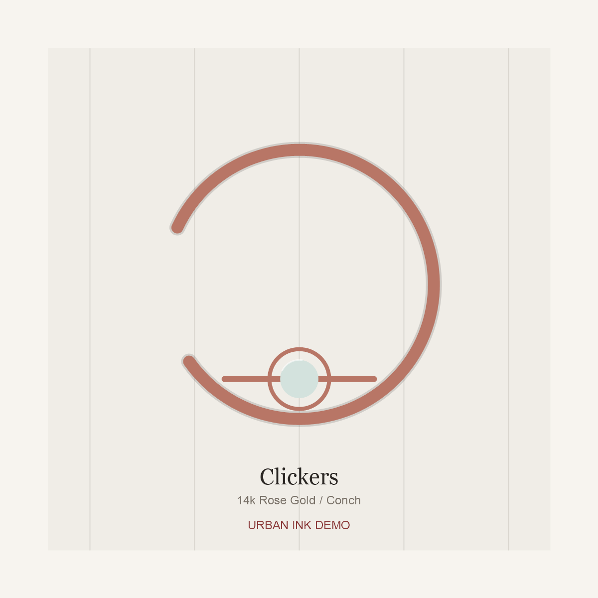 Urban Ink Cloud Knot Clicker