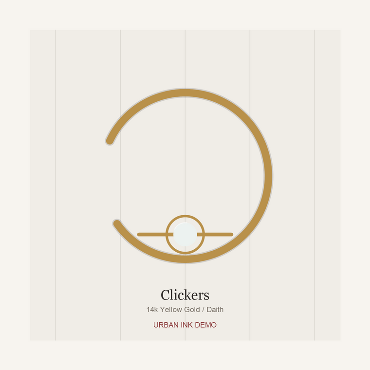 Urban Ink Lotus Clicker