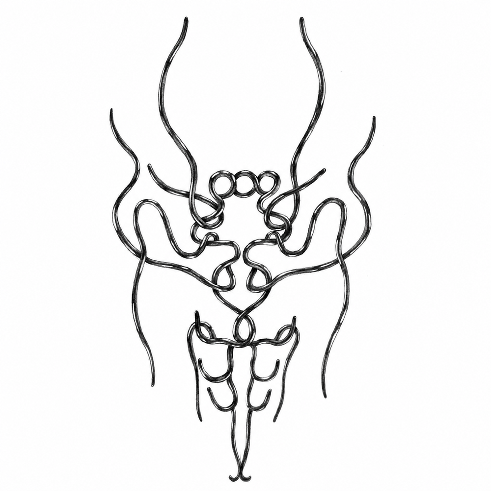Knotted Mask I — Danski Flash — enlarged artwork
