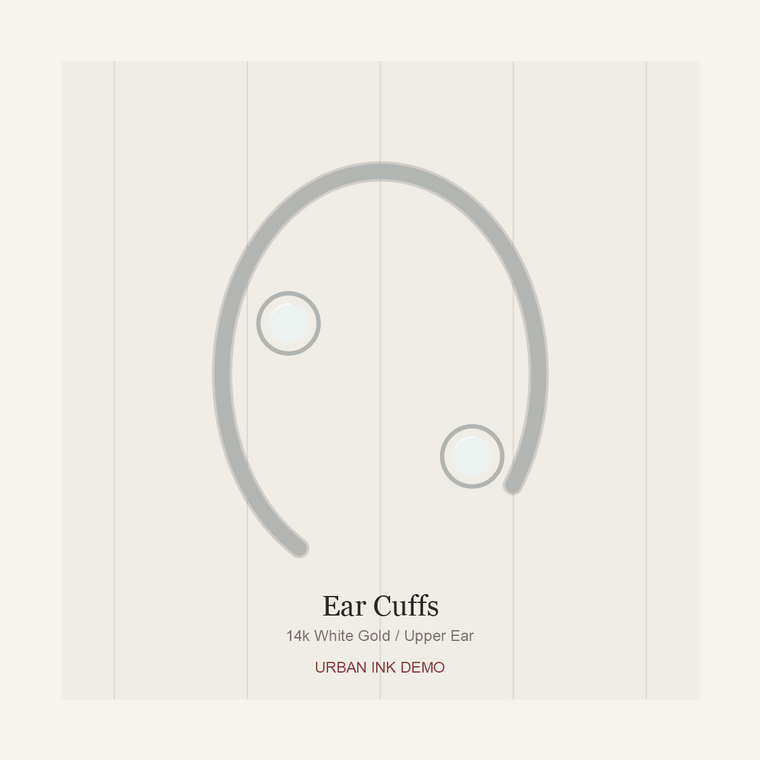 Urban Ink Moon Gate Ear Cuff
