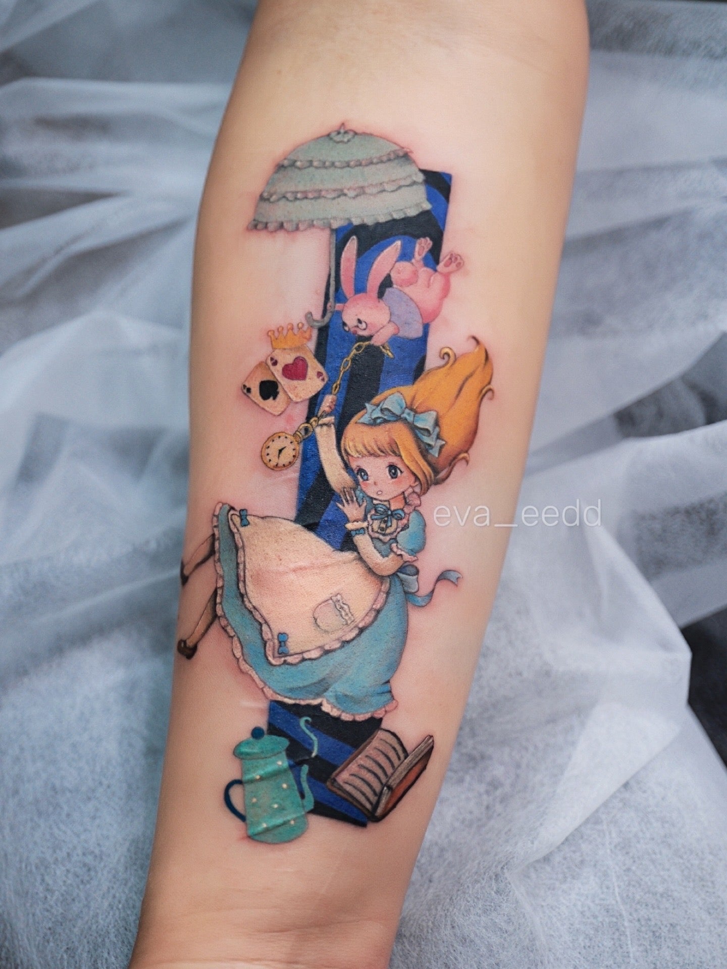 Eva Liu tattoo source image - anime 01