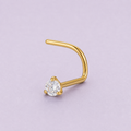 [TOPOSH-ROLE-ORDER-CLEANUP-20260717-BATCH13:TP-NS-S-GD-20G6-T2-CLCZ-1032:01] Clear CZ Titanium Nose Screw – Gold, 6+2mm | 01_primary_product_bg