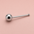 [TOPOSH-ROLE-ORDER-CLEANUP-20260717-BATCH15:TP-NS-ST-SIL-20G7-PLN-884:01] Titanium Straight Nose Stud – Silver | 01_primary_product_bg