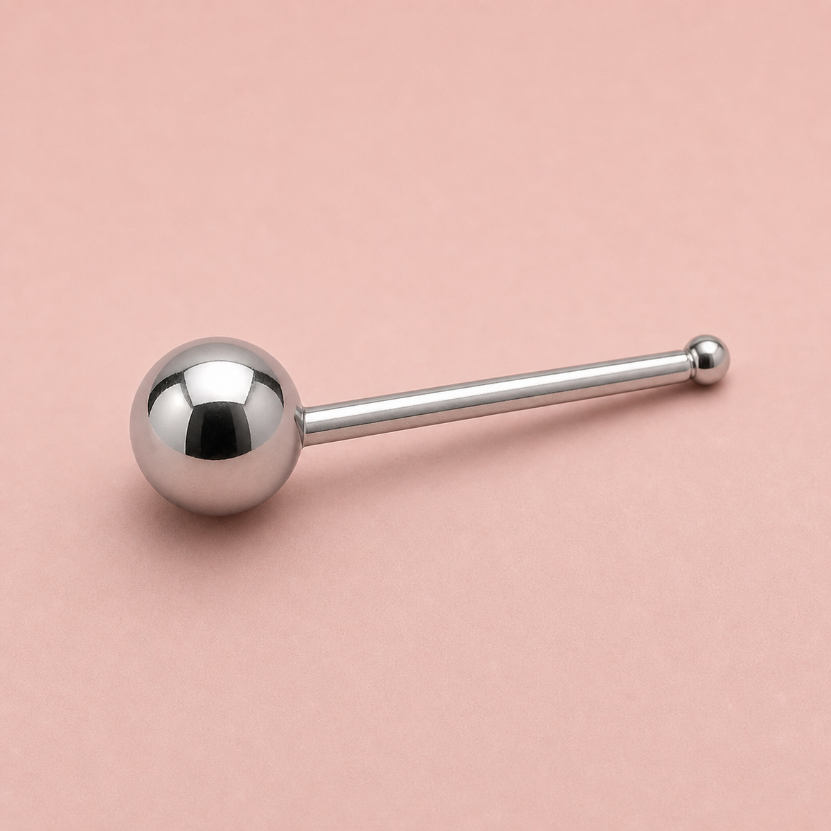 [TOPOSH-ROLE-ORDER-CLEANUP-20260717-BATCH15:TP-NS-ST-SIL-20G7-PLN-884:01] Titanium Straight Nose Stud – Silver | 01_primary_product_bg