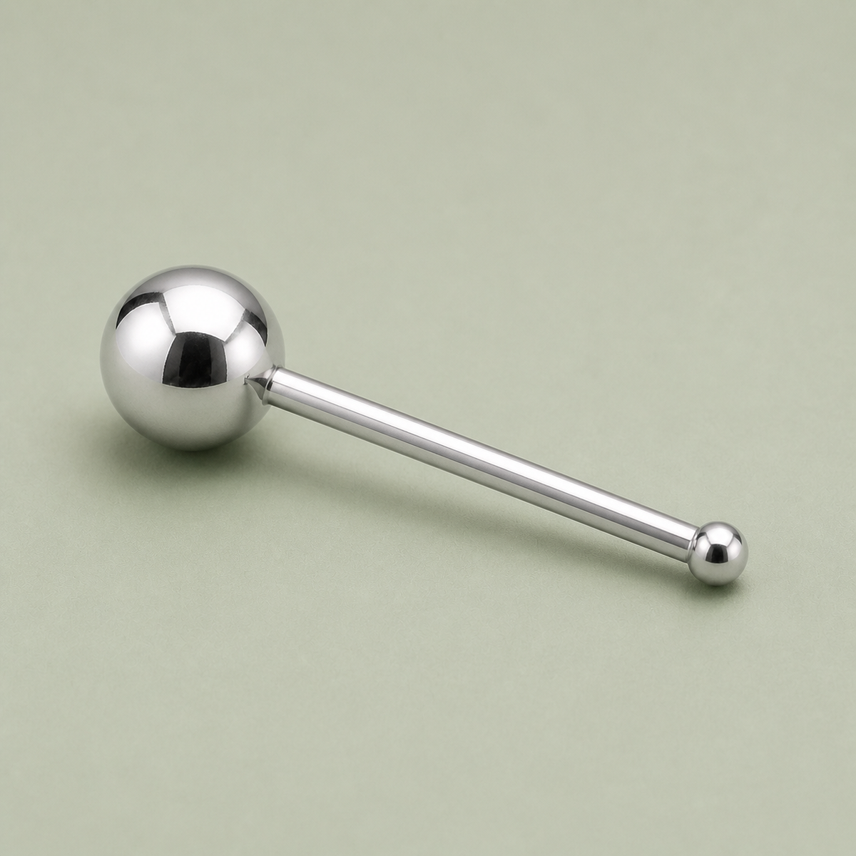 [TOPOSH-ROLE-ORDER-CLEANUP-20260717-BATCH15:TP-NS-ST-SIL-20G7-PLN-884:05] Titanium Straight Nose Stud – Silver | 05_product_angles