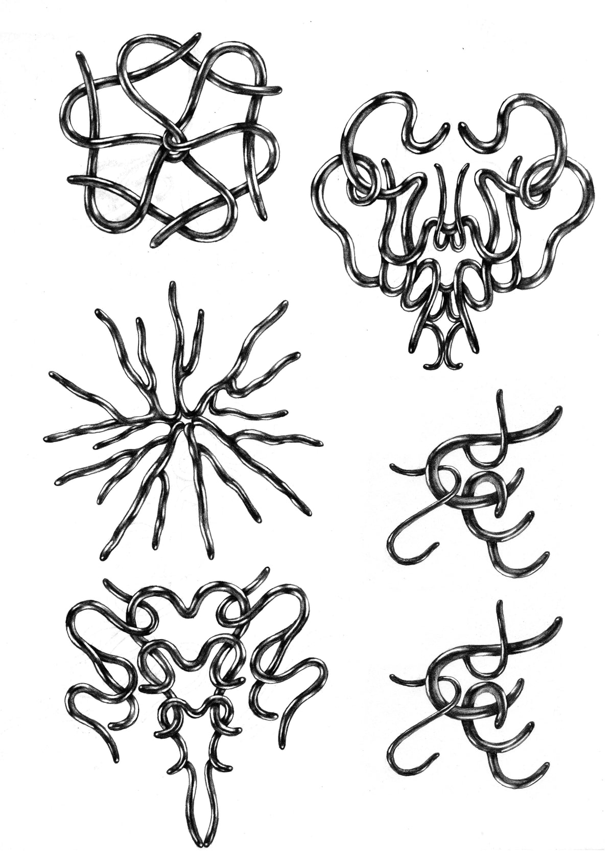 Danski Flash 00 — Abstract Linework — original artwork