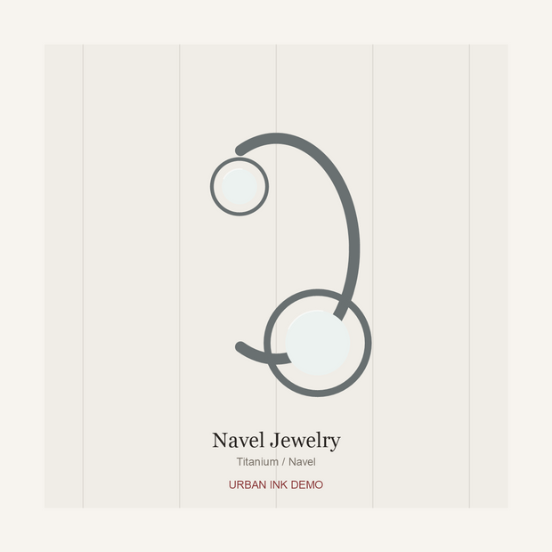 Urban Ink Ink Drop Navel Curve