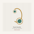 Urban Ink Jade Leaf Navel Curve