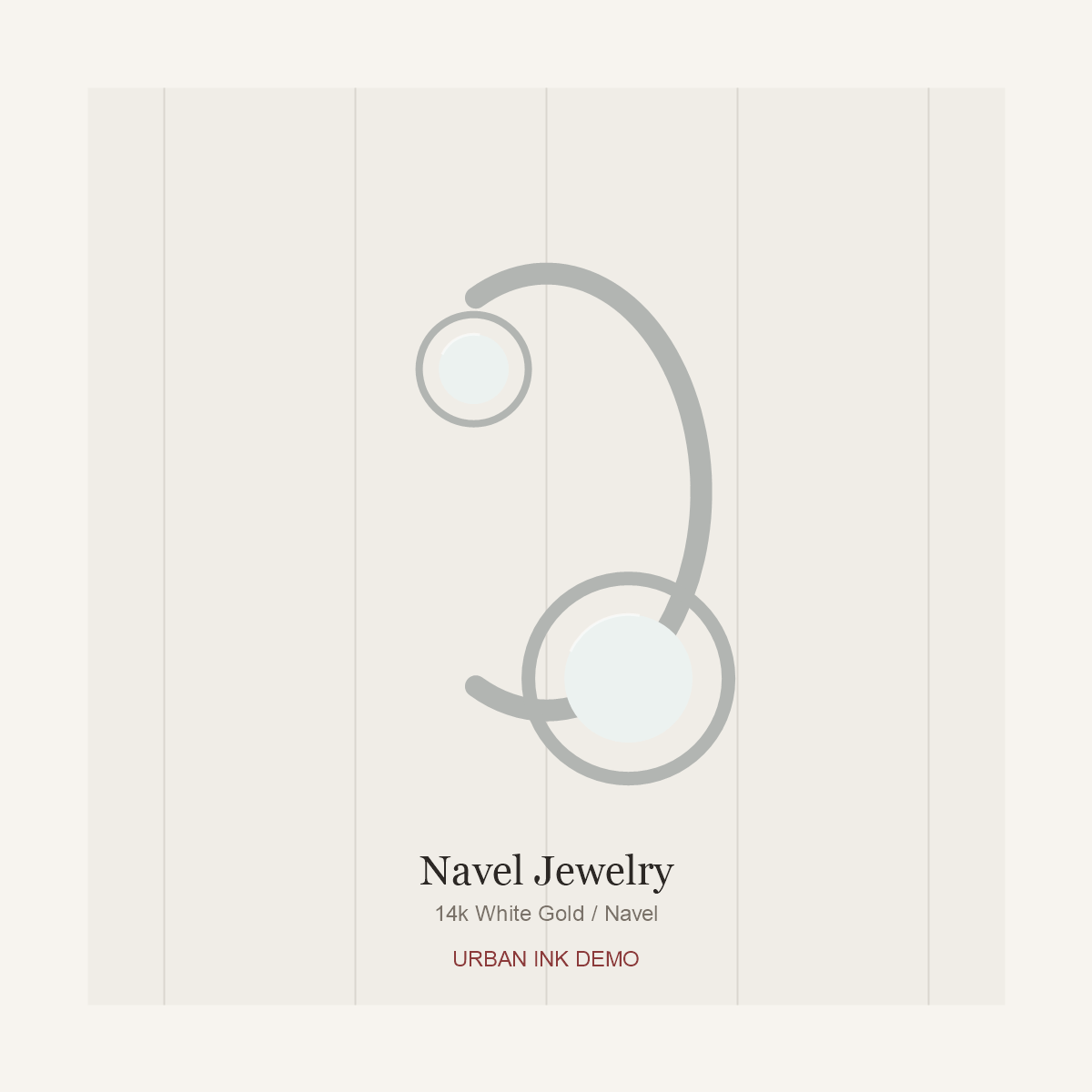 Urban Ink Moon Gate Navel Curve