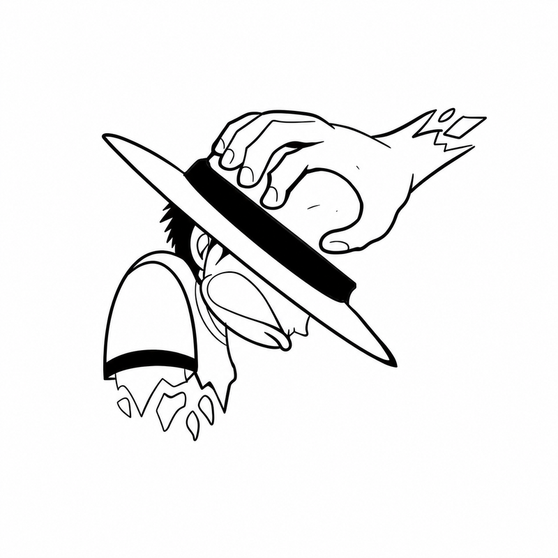Witch Hat Character flash tattoo design by Owen