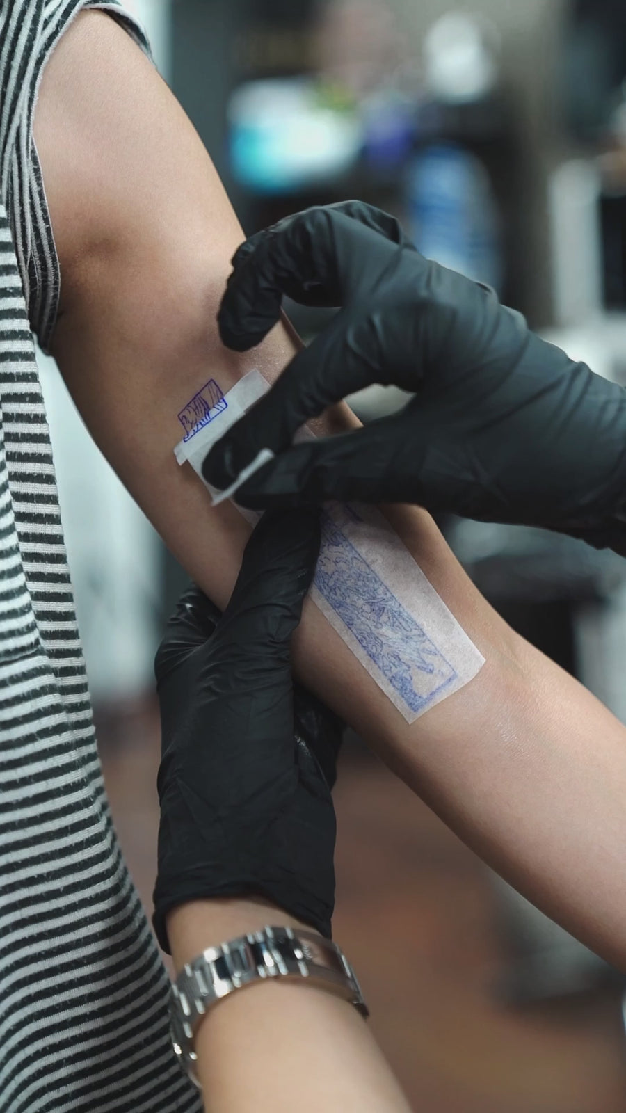 Eva Liu tattoo source video - fine-line 14