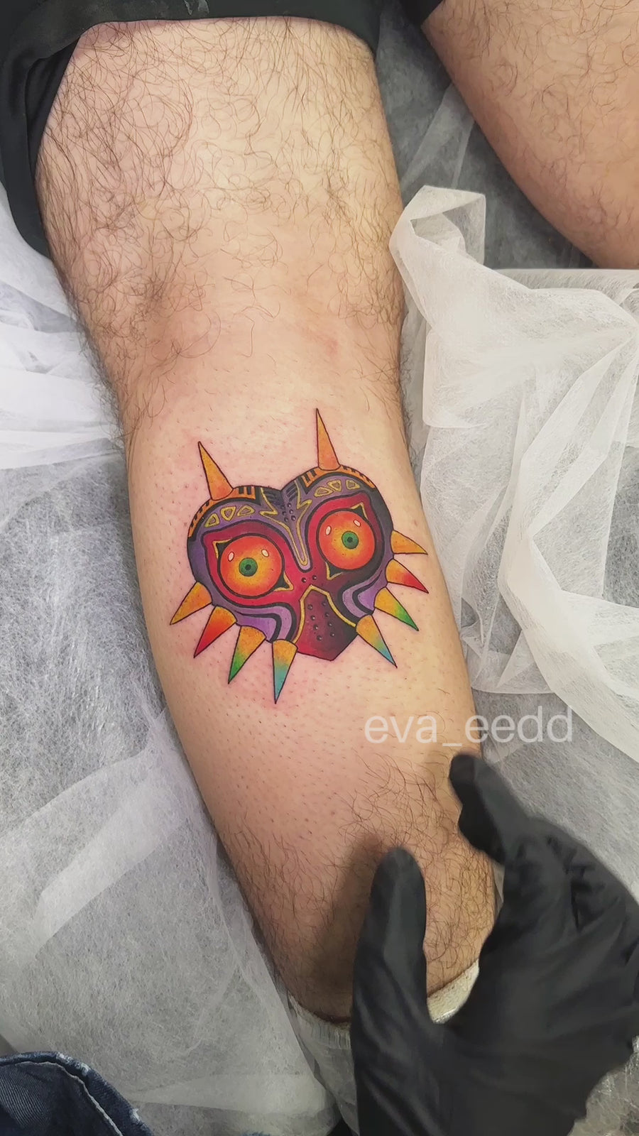 Eva Liu tattoo source video - anime 07