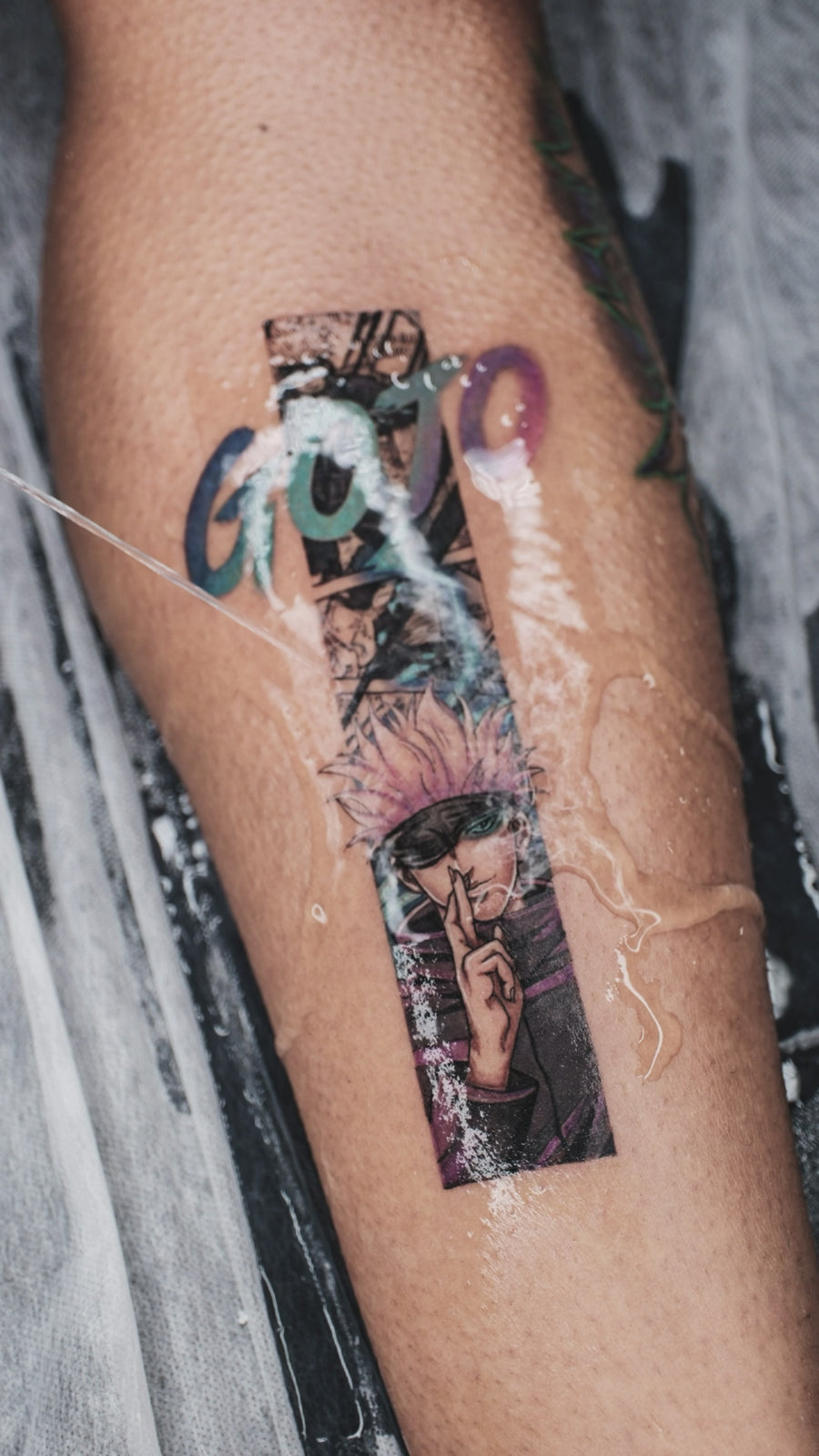 Eva Liu tattoo source video - anime 43