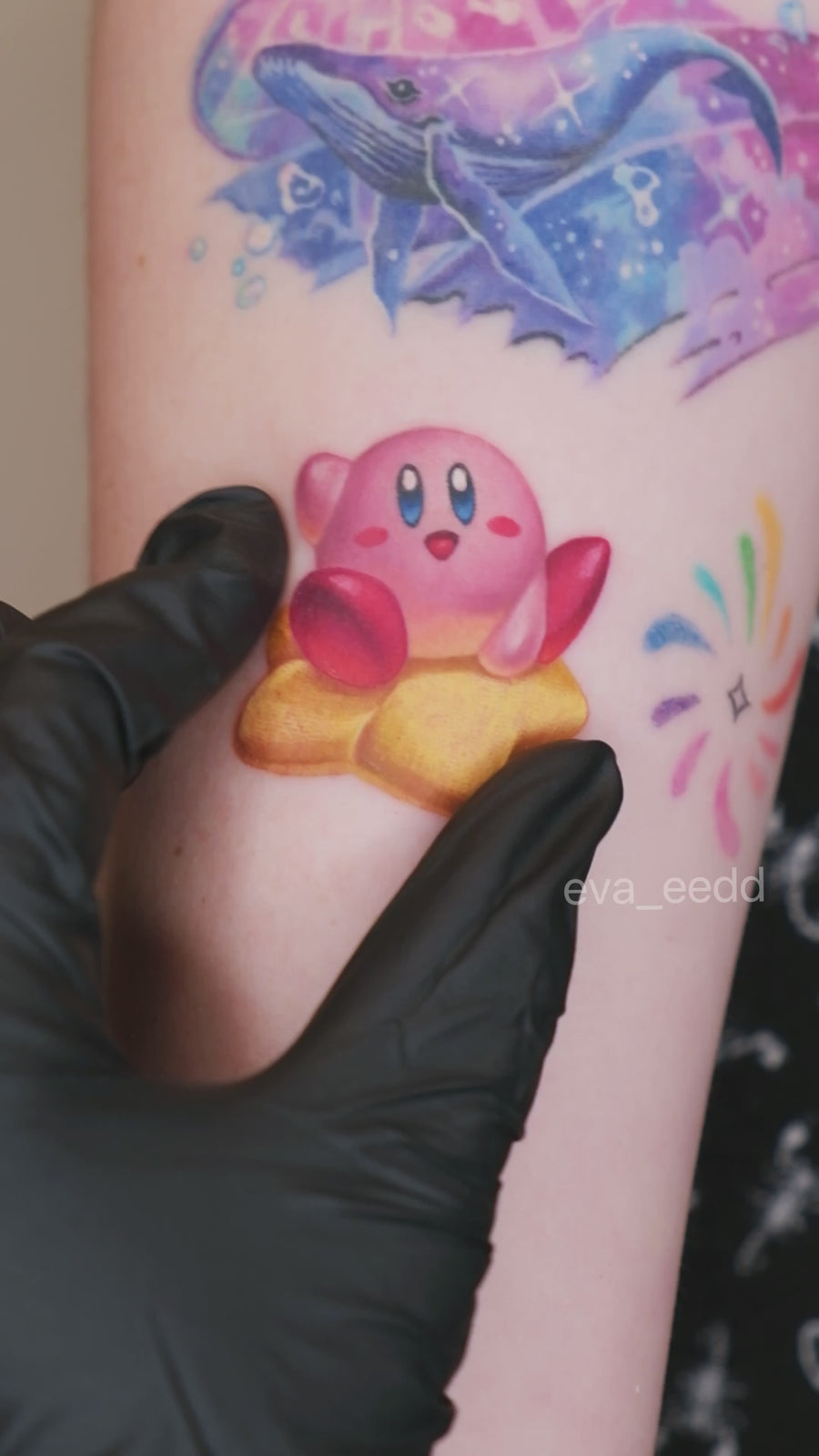 Eva Liu tattoo source video - anime 10