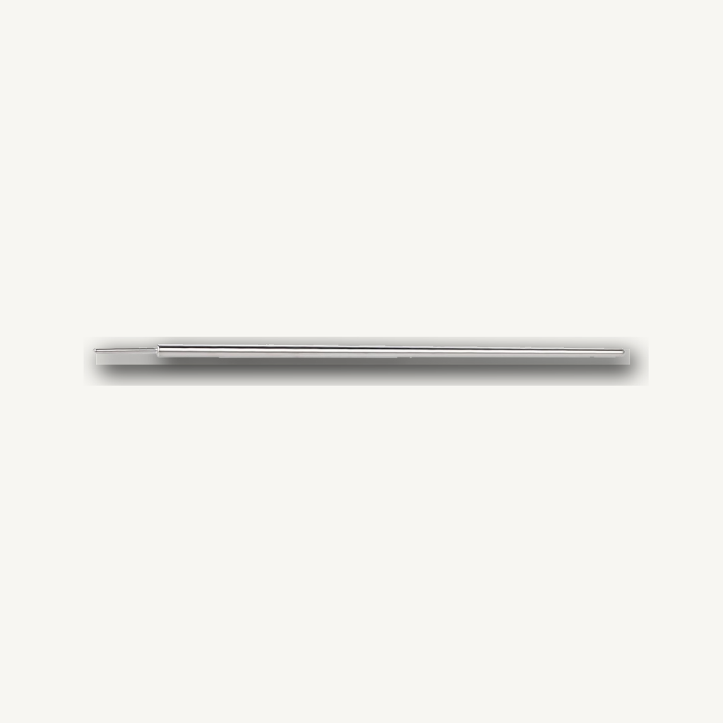Implant Grade Titanium - Straight Barbell - Silver - 16G (1.2 x 35 mm) - product view
