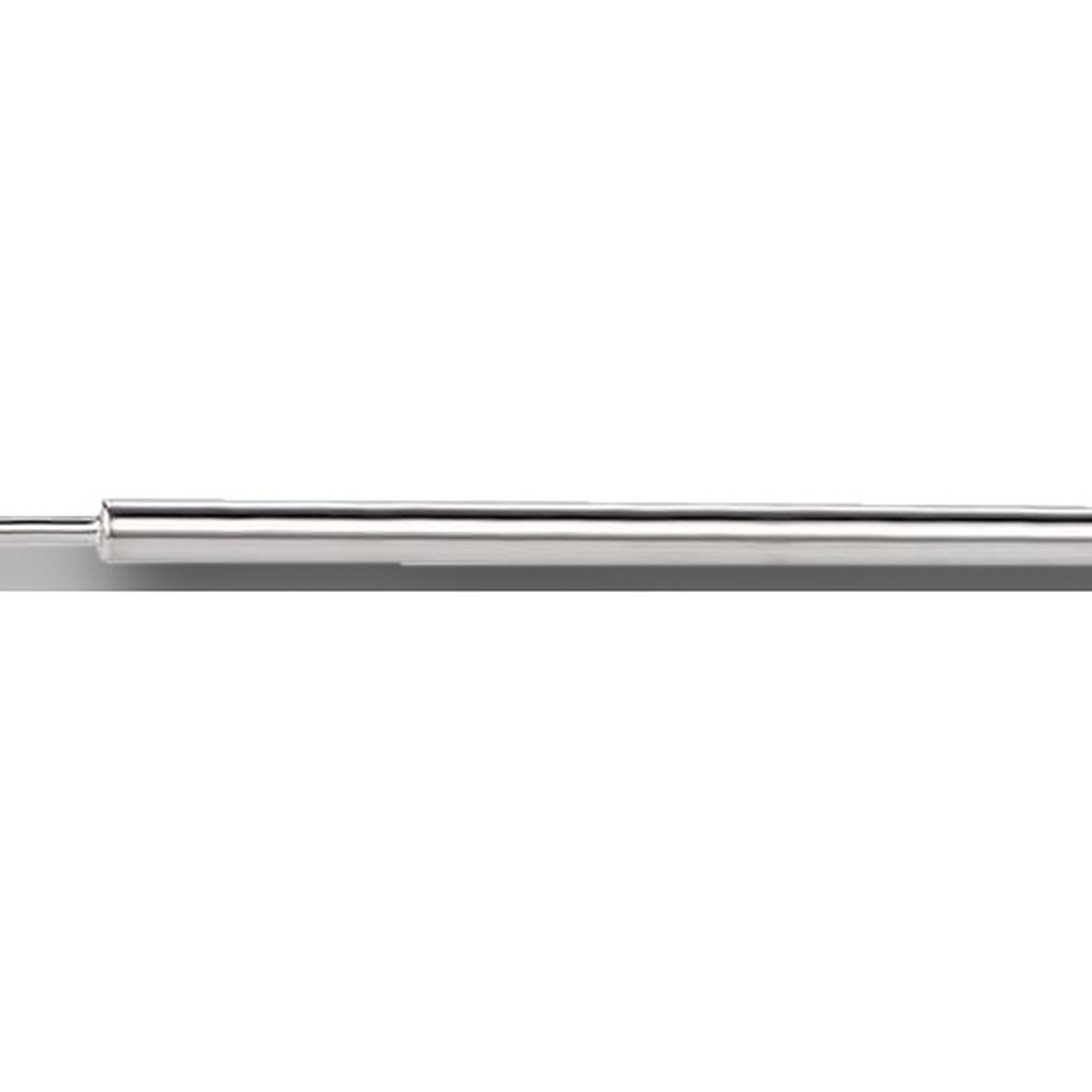 Implant Grade Titanium - Straight Barbell - Silver - 16G (1.2 x 35 mm) - detail view