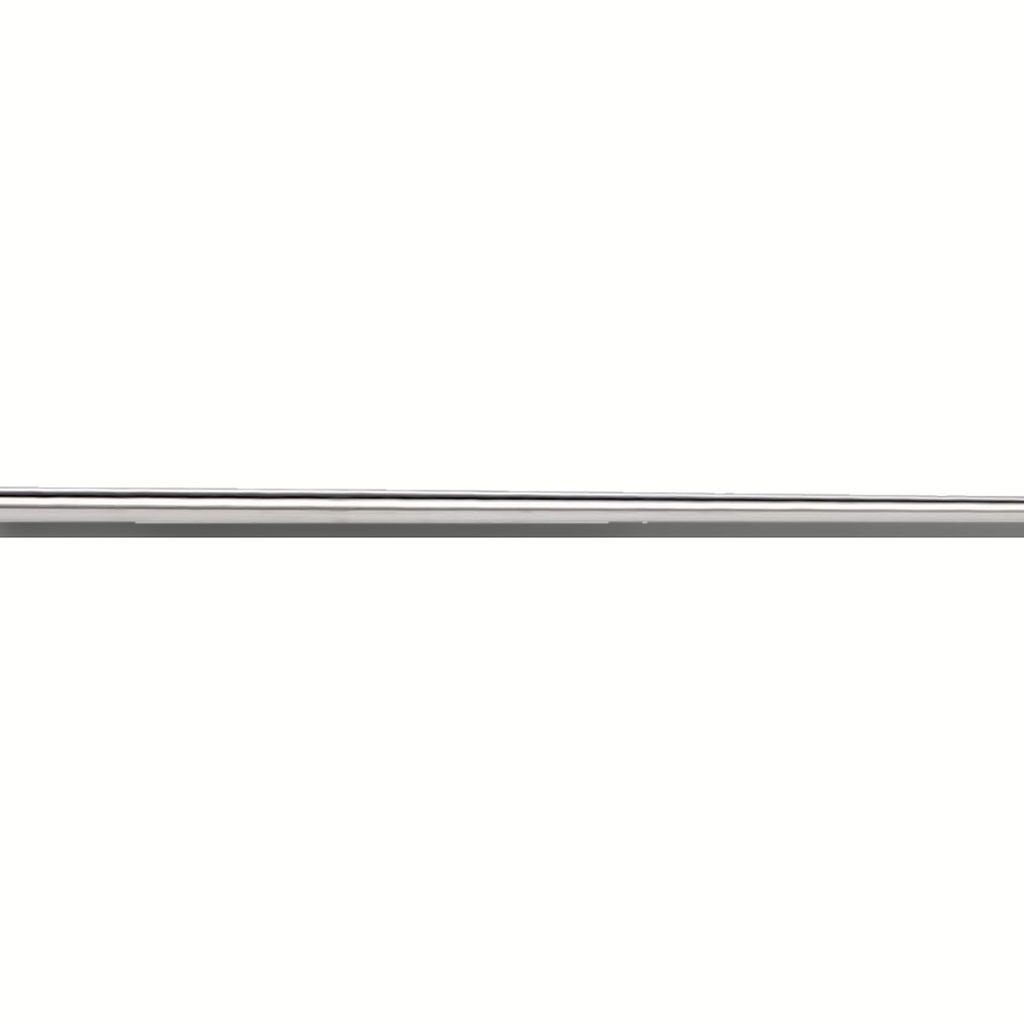 Implant Grade Titanium - Straight Barbell - Silver - 16G (1.2 x 35 mm) - detail view