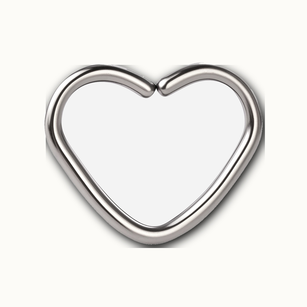 Implant Grade Titanium - Hoop - Silver - 6 mm - detail view