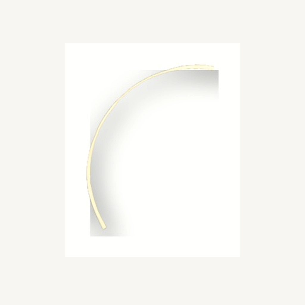 Implant Grade Titanium - Horseshoe - Gold - 16G (1.2 x 8+3+3 mm) - detail view