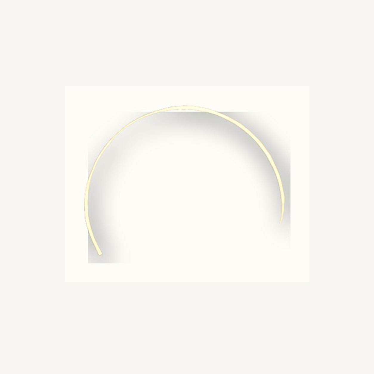Implant Grade Titanium - Horseshoe - Gold - 16G (1.2 x 8+3+3 mm) - styling view