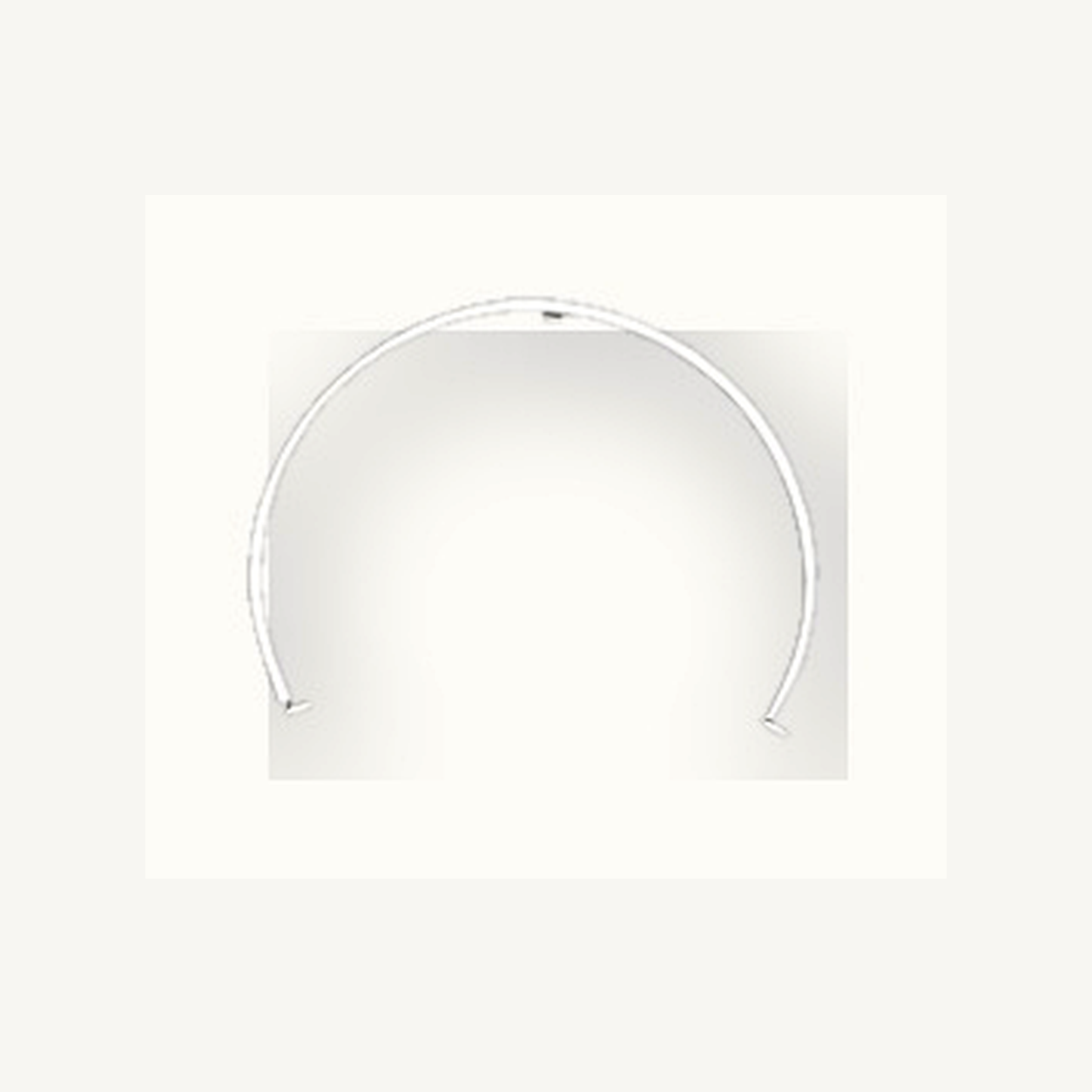 Implant Grade Titanium - Horseshoe - Silver - 16G (1.2 x 10+3+3 mm) - product view