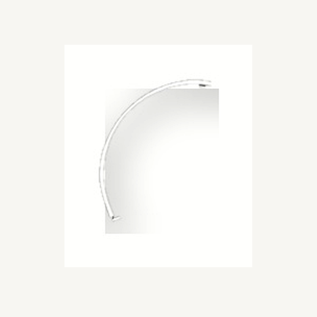 Implant Grade Titanium - Horseshoe - Silver - 16G (1.2 x 10+3+3 mm) - detail view
