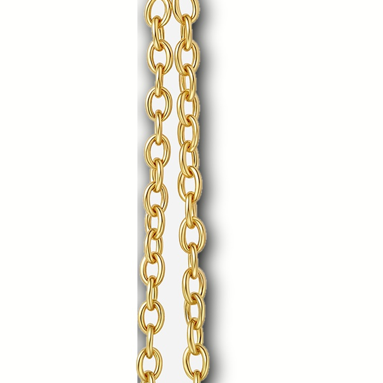 Implant Grade Titanium - Piercing Part - Gold - Clear CZ - detail view